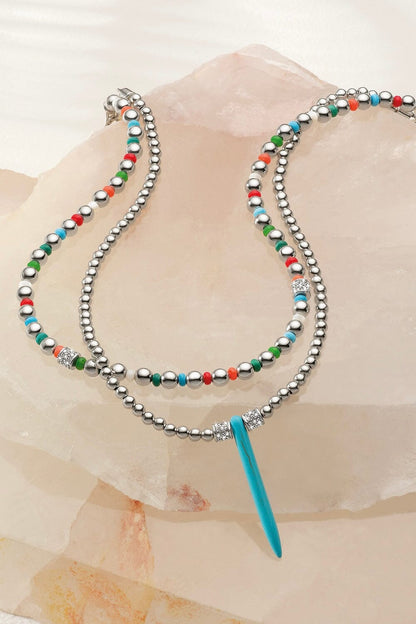 Meridian Petite Turquoise Necklace BJEWELRY Brighton Collectables 