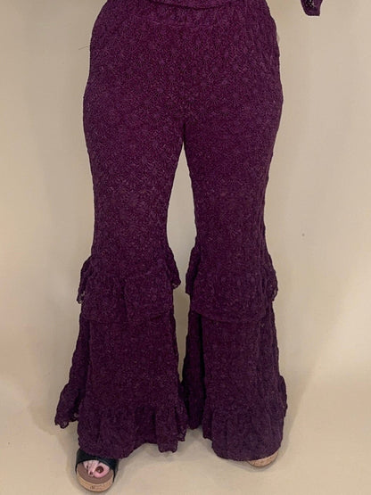 Boho Lace Tiered Pant BOTTOMS:~~Unassigned~~ EASEL 