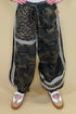 Pull On Camo Pants w/Mixed Media BOTTOMS POL CLOTHING 