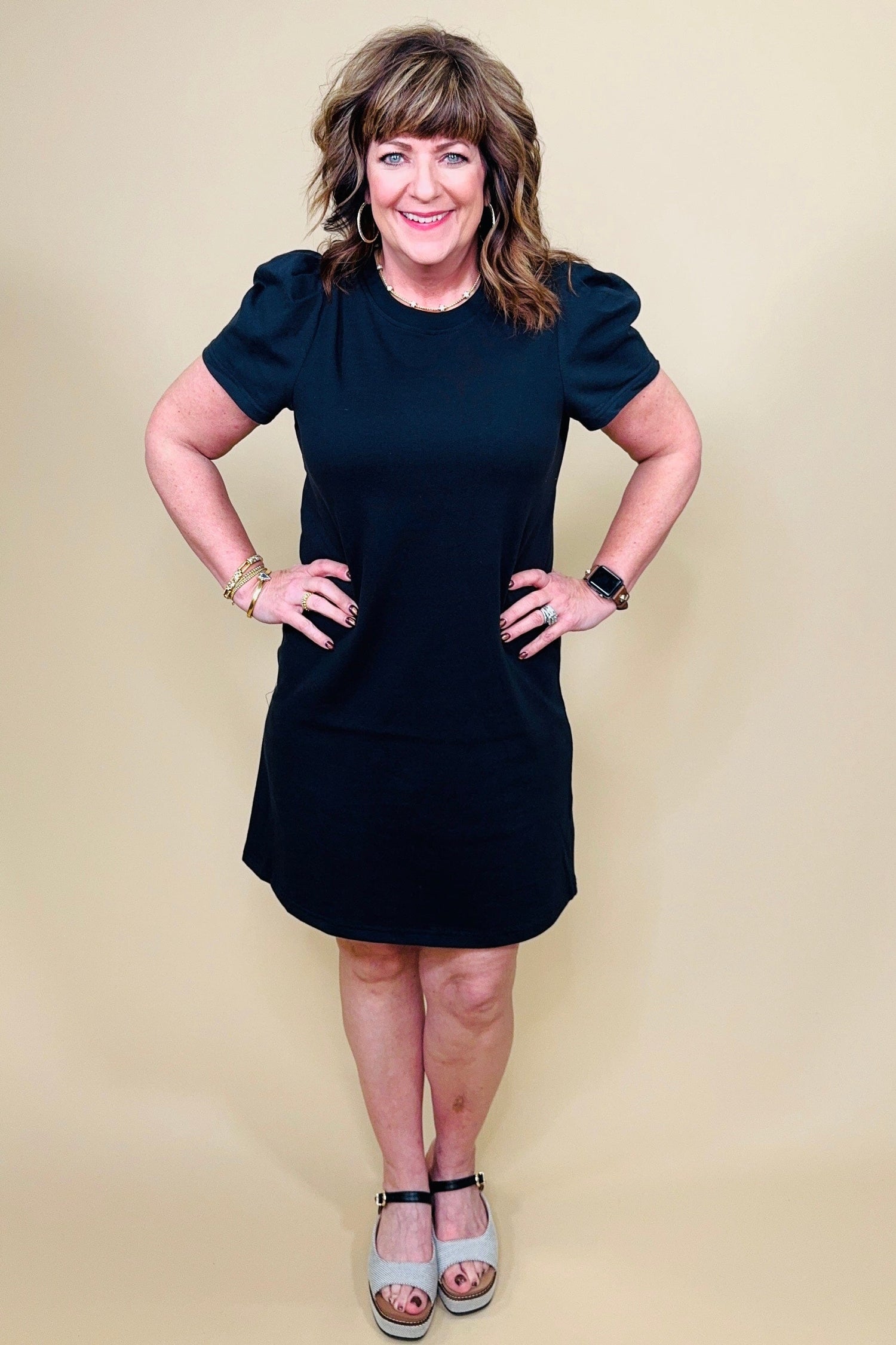 Carolina T-Shirt Dress DRESS MARYSQUARE 