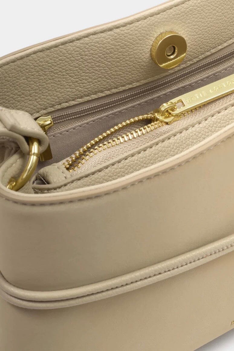 Lori Crossbody Bag -Desert Sand Suedette HANDBAGS KATIE LOXTON 