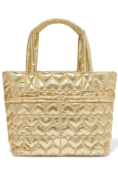 Gold Metallic Kamille Handbag BHANDBAGS Brighton Collectables 