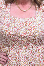 1/2 Puff Sleeve Peplum Top MISSY TOP SPECIAL LIVERPOOL 
