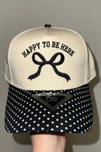 Happy To Be Here Hat SCARF/HAT/WINTERGOODS P&PD 
