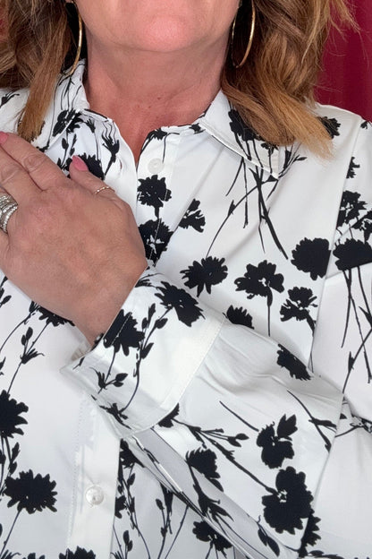 Long Sleeve Button Front Knit Shirt MISSY TOP SPECIAL LIVERPOOL 