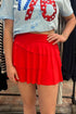 Mini Skirt with Ruffles BOTTOMS SUGAR STITCH 