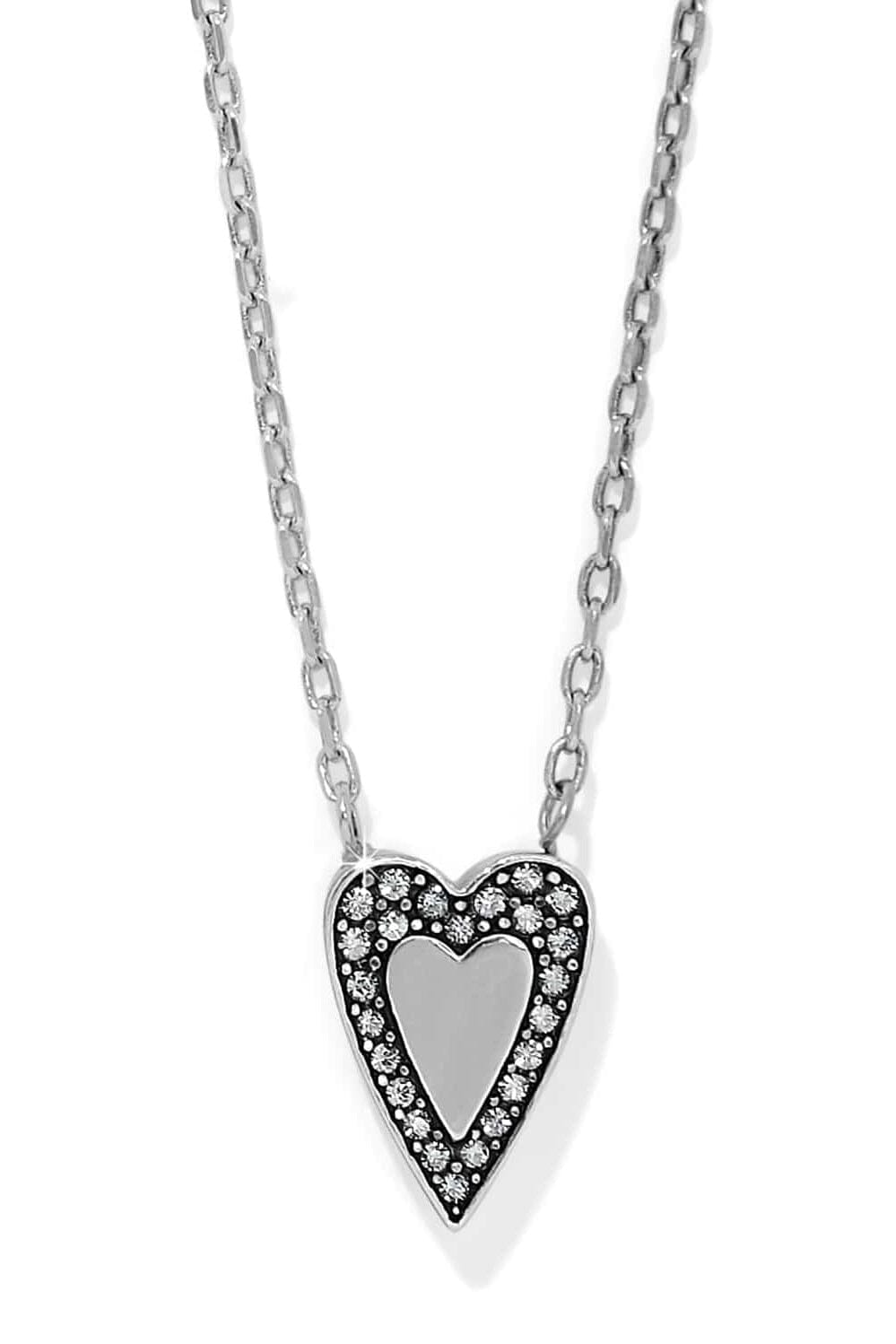 Love Messages B Bold Reversible Necklace BJEWELRY Brighton Collectables