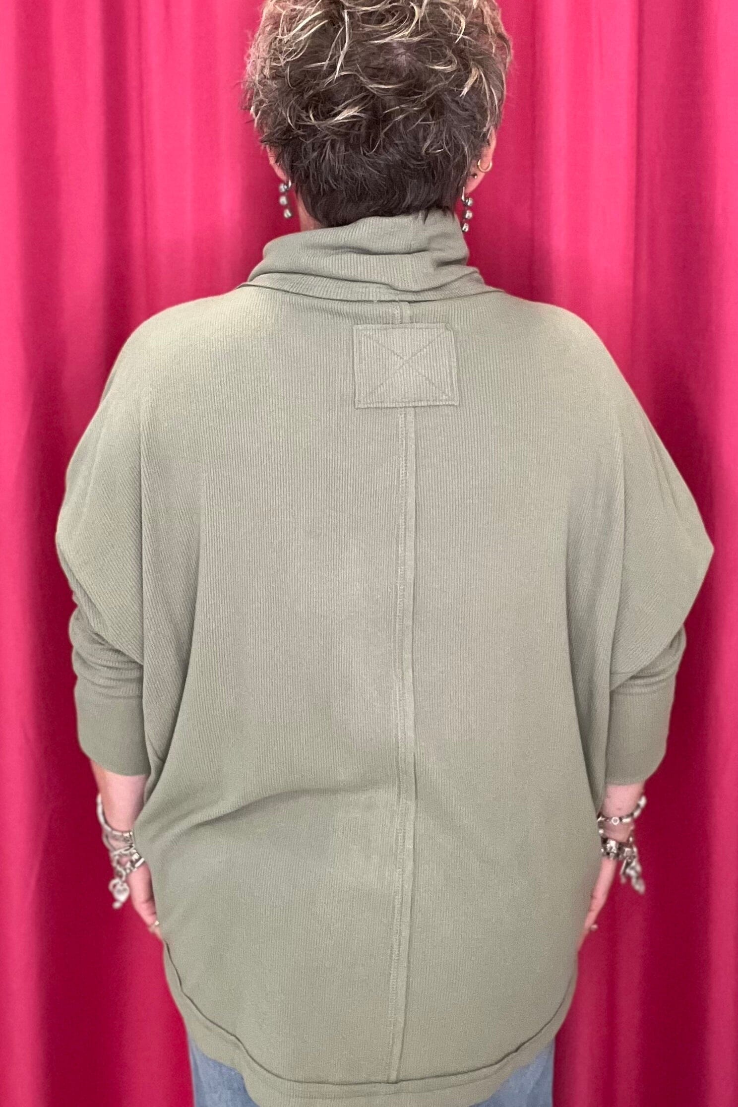 Long Sleeve Turtle Neck Sweater JRTOP CASUAL TOP VERYJ 