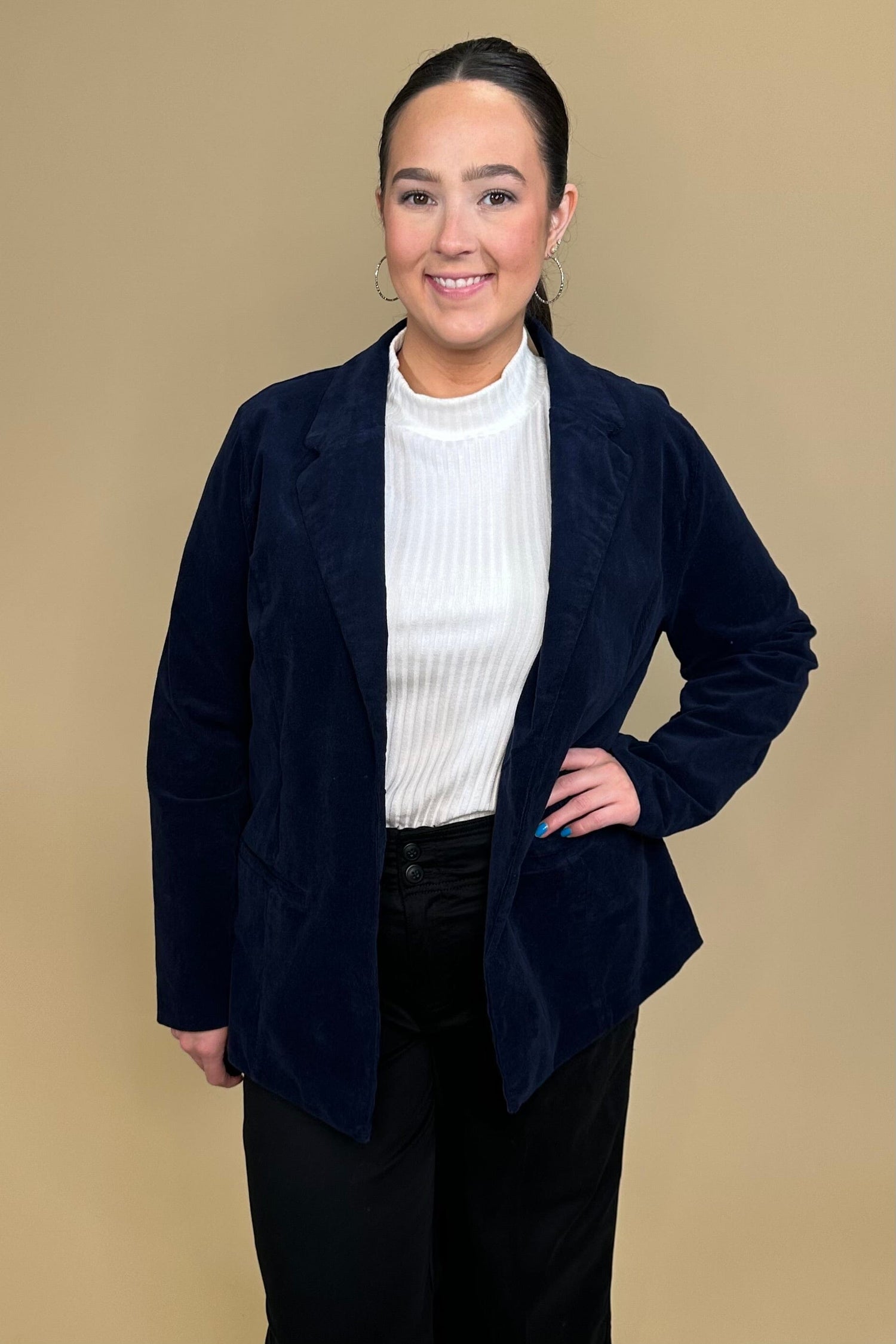 Corduroy Boyfriend Blazer OUTFIT COMPLETER LIVERPOOL 