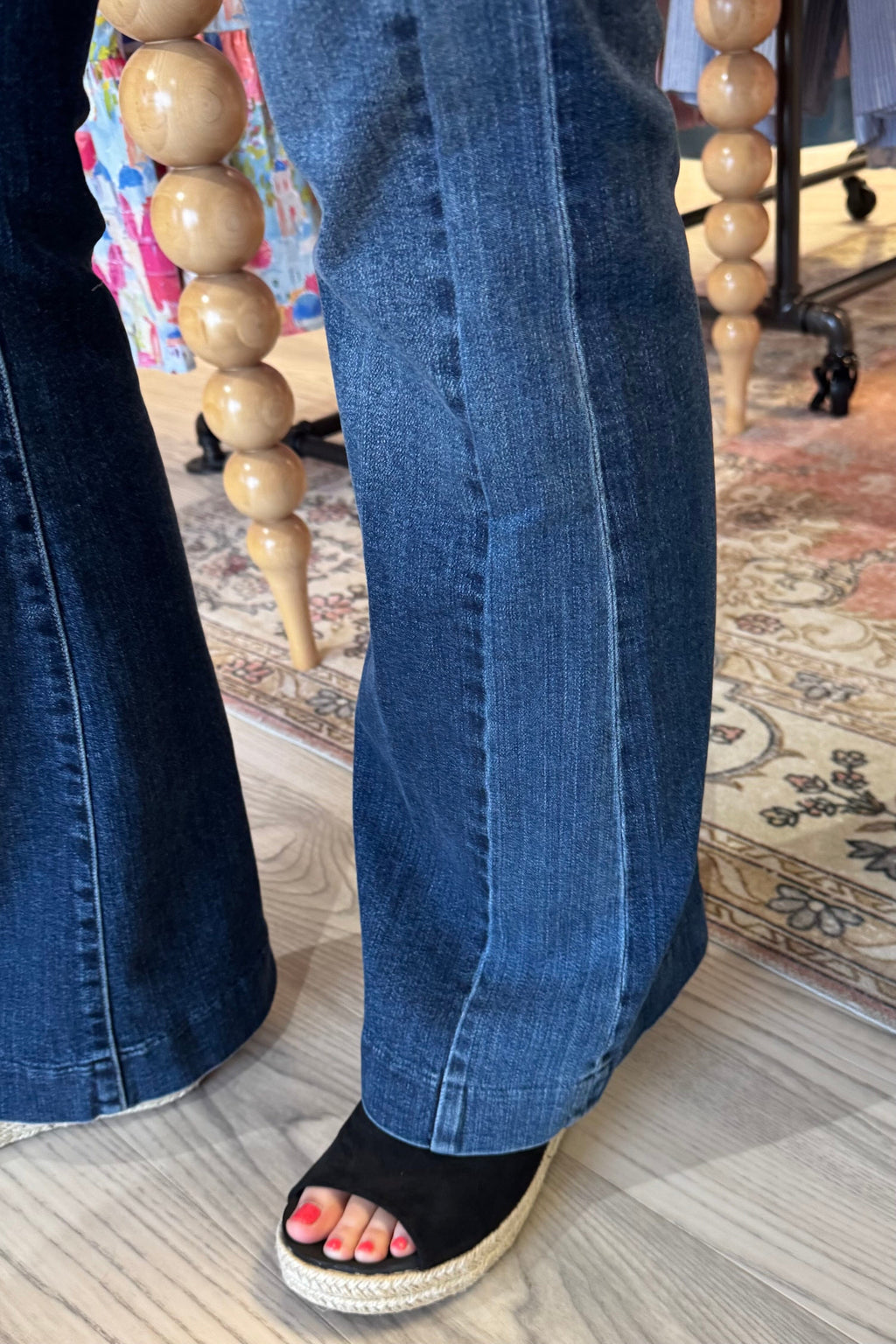 Hannah Flare w/Blocking Details JEANS LIVERPOOL 