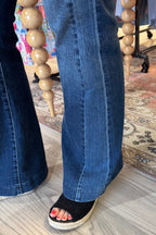 Hannah Flare w/Blocking Details JEANS LIVERPOOL 