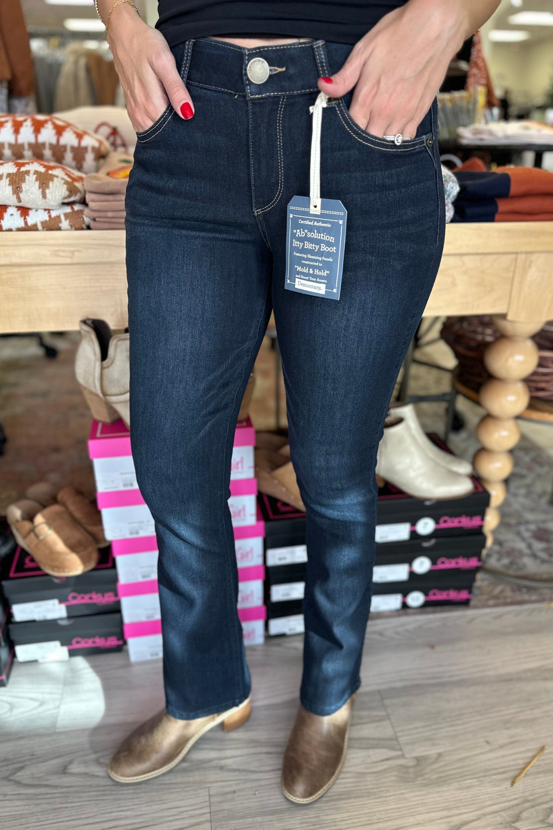 Itty Bitty Bootcut Jean JEANS Democracy