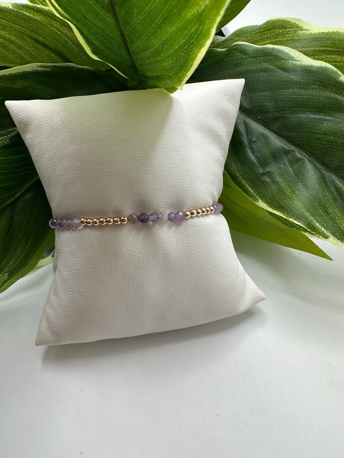 Enewton Blissful Pattern 2.5mm Bead Bracelet- Amethyst JEWELRY ENEWTON