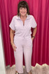 Pull On Wide Leg Crop Trouser BOTTOMS LIVERPOOL LILACSHADOW XS 