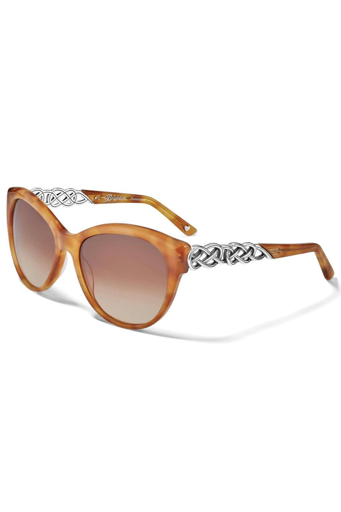 Interlok Braid Amber Sunglasses BSUNGLASSES Brighton Collectables 