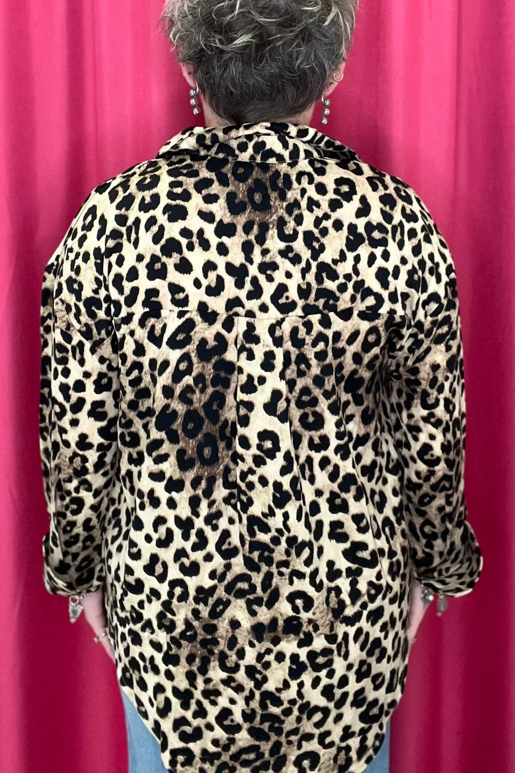 Long Sleeve Button Down Top JR TOP DRESSY SOUTHERN GRACE 