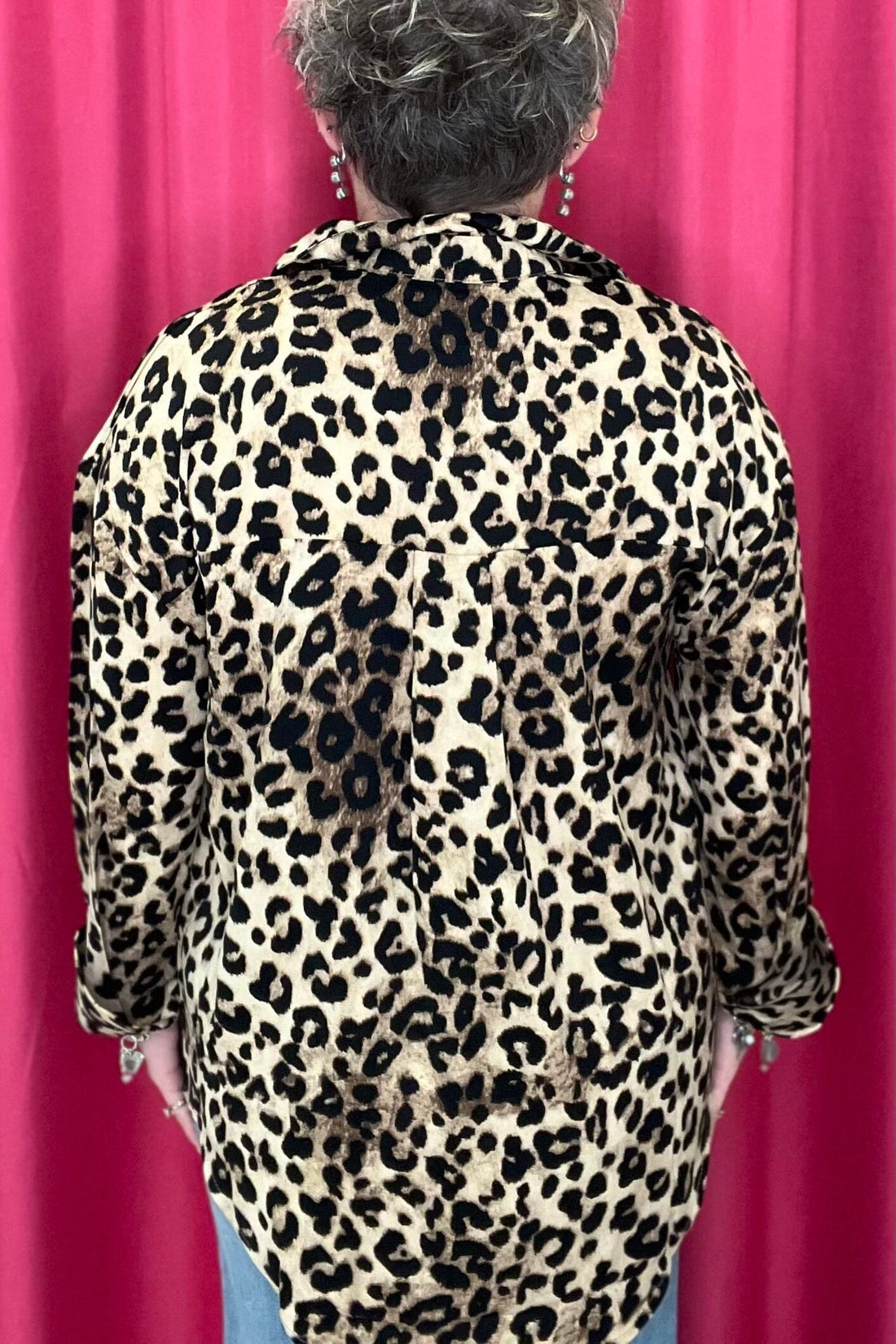 Long Sleeve Button Down Top JR TOP DRESSY SOUTHERN GRACE 