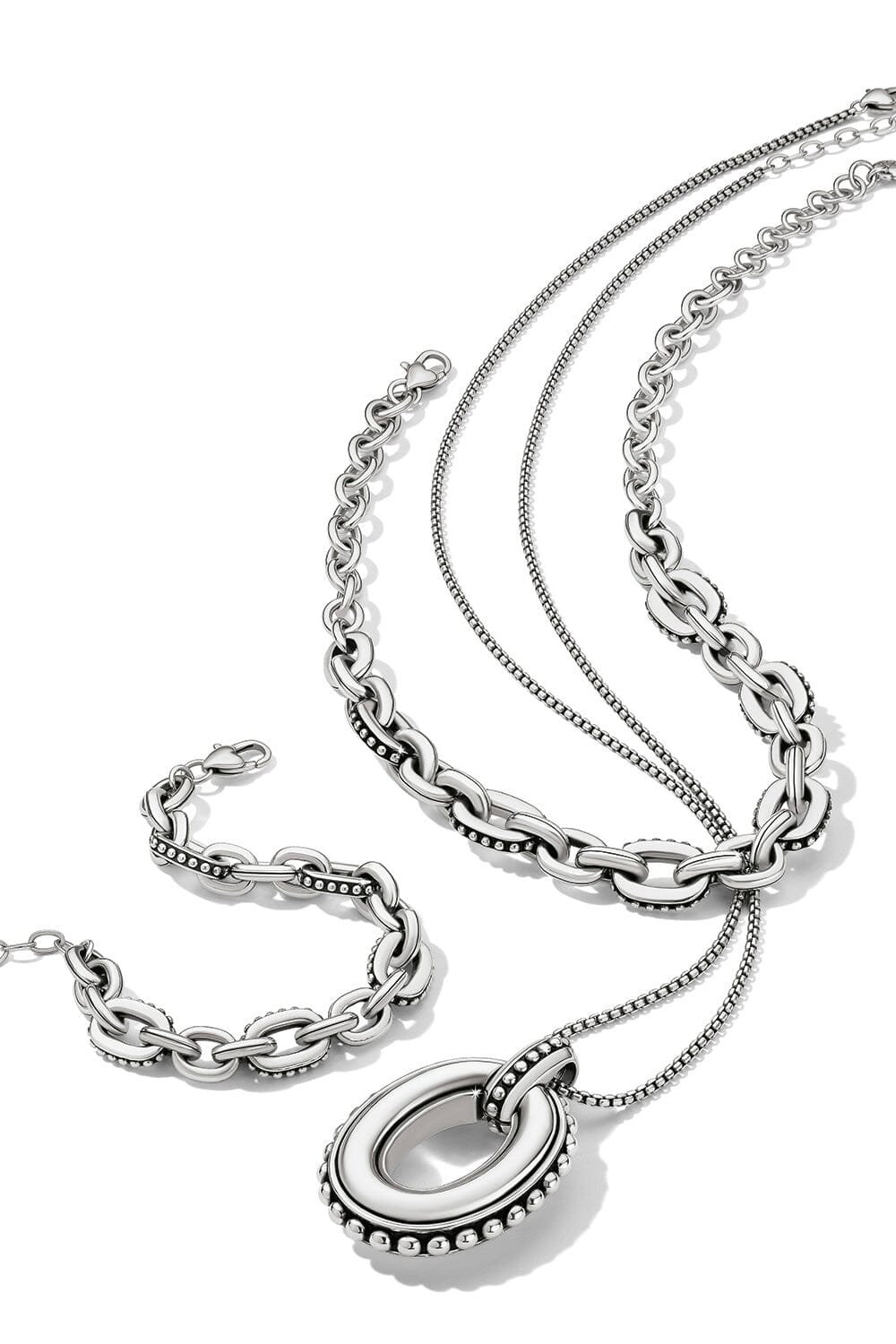 Pretty Tough Link Pendant Necklace BJEWELRY LEEGIN-BRIGHTON 