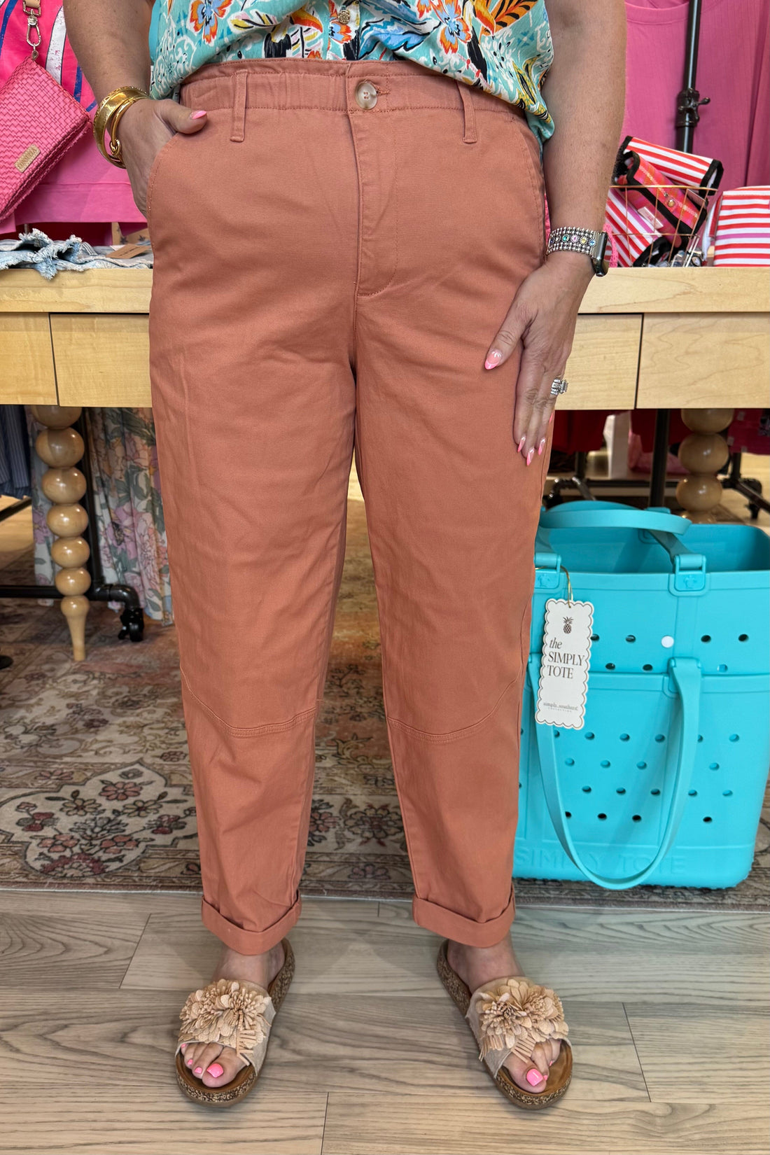 Skyride Paperbag Waist Pant BOTTOMS DEMOCRACY 