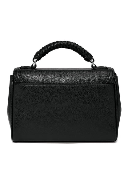 Black Tatum Small Flap Satchel BHANDBAGS Brighton Collectables 