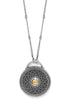 Ferrara Segreta Medallion Petite Necklace BJEWELRY Brighton Collectables 