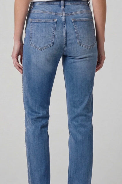 Kennedy Straight w/Vertical Seaming 30"Inseam JEANS LIVERPOOL 