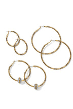 Oval Hoop Charm Earrings BJEWELRY Brighton Collectables 
