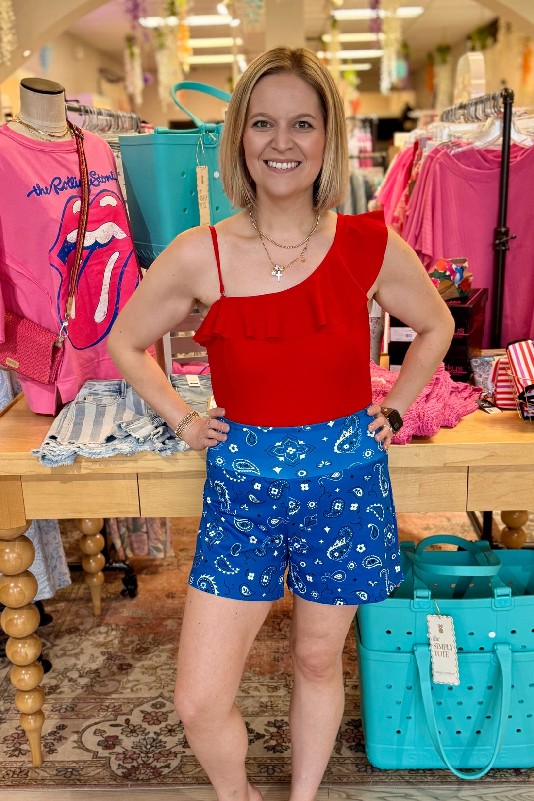 Bandana Shorts BOTTOMS STERLING KREEK 