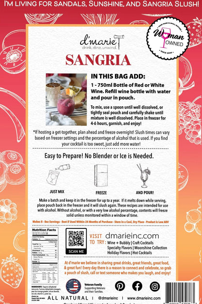 Sangria Cocktail Slush Mix