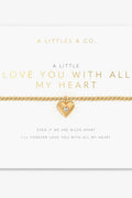 Love You With All My Heart Bracelet JEWELRY A LITTLES & CO 
