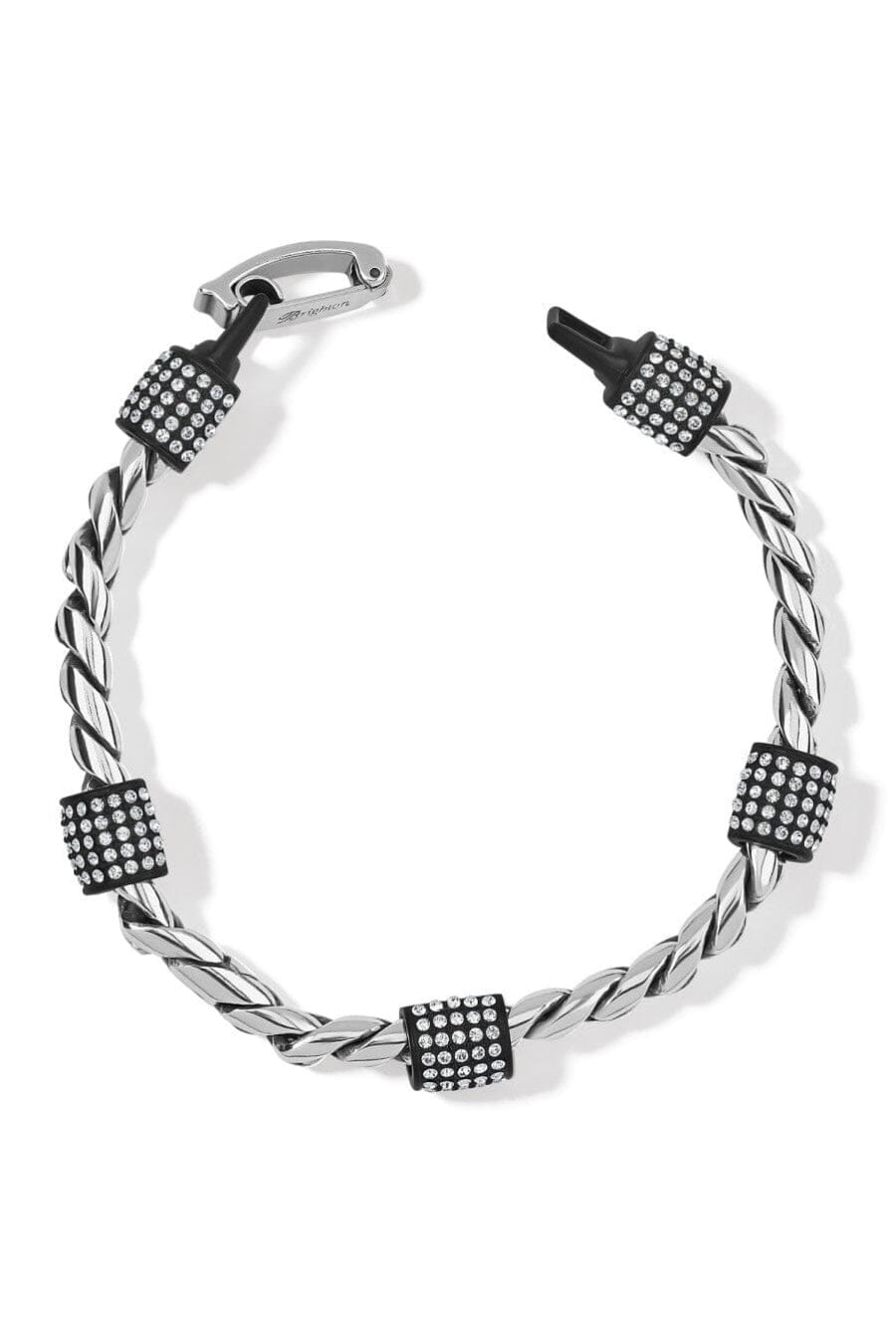 Silver & Black Meridian Bracelet BJEWELRY Brighton Collectables