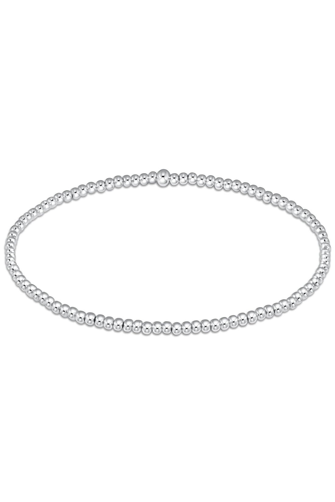 Extends Classic Sterling 3mm Bead Bracelet JEWELRY ENEWTON