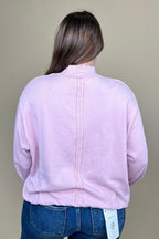 Ribbed Bubble Sweatshirt MISSY BASIC KNIT:~~Unassigned~~ TRIBAL 