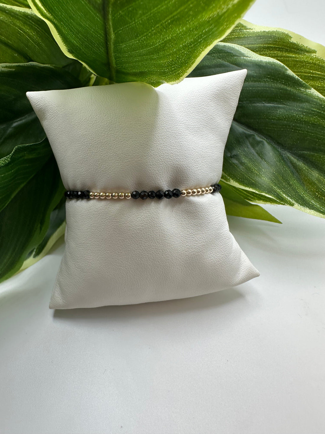 Enewton Blissful Pattern 2.5mm Bead Bracelet- Faceted Onyx JEWELRY ENEWTON