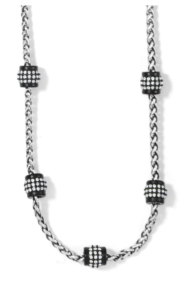 Black &amp; Silver Meridian Petite Short Necklace BJEWELRY LEEGIN-BRIGHTON 