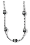 Black & Silver Meridian Petite Short Necklace BJEWELRY LEEGIN-BRIGHTON 