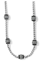 Black & Silver Meridian Petite Short Necklace BJEWELRY LEEGIN-BRIGHTON 