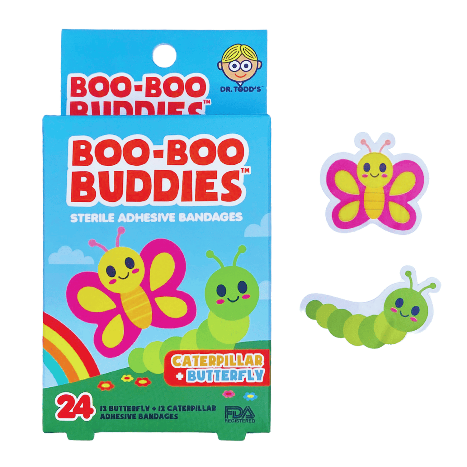 Boo Boo Buddies GIFT/OTHER BOOBOOBUDDIES CATRPILR/BTRFLY 