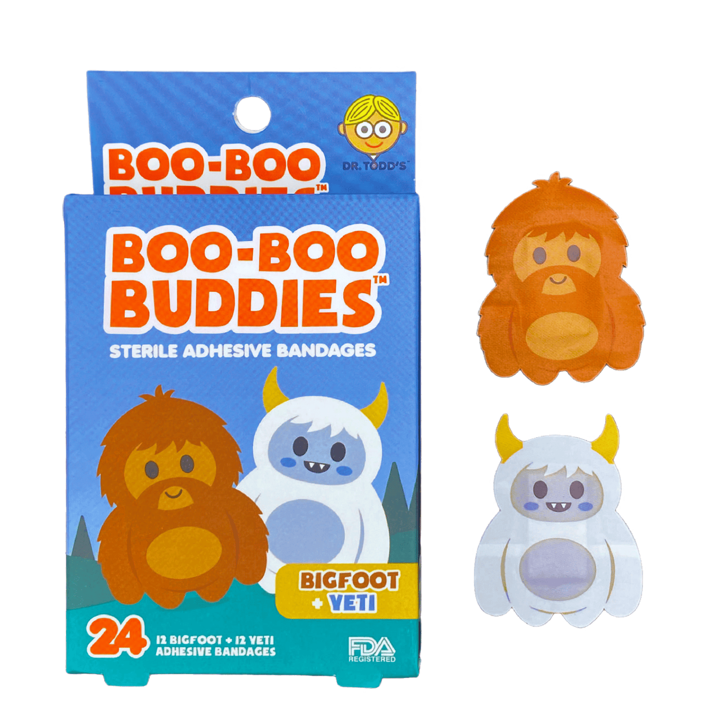Boo Boo Buddies GIFT/OTHER BOOBOOBUDDIES BIGFOOT/YETI 