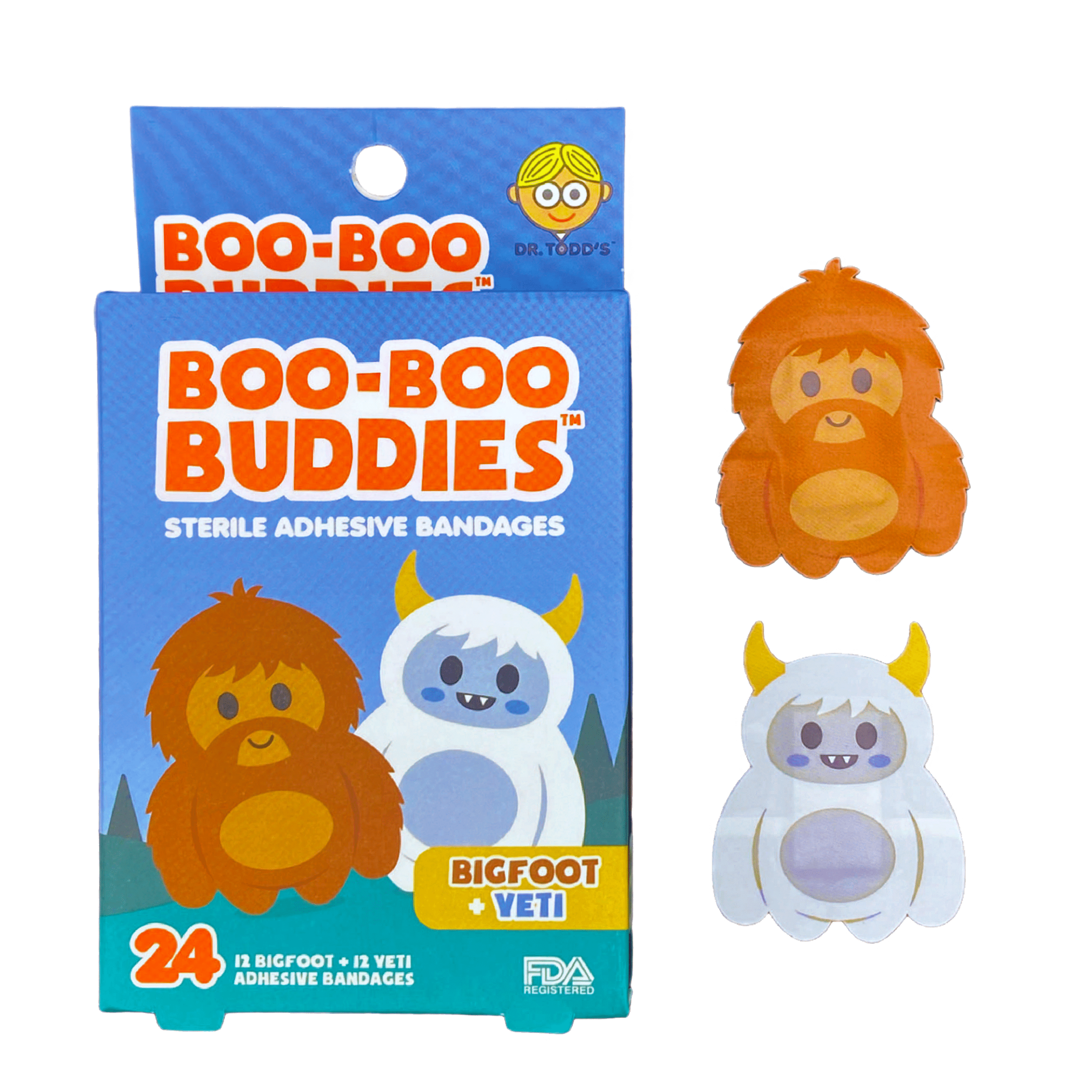 Boo Boo Buddies GIFT/OTHER BOOBOOBUDDIES BIGFOOT/YETI 