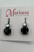 Large Double Stone Leverback Earrings in "St. Martin" BETTERBRANDJEWELRY Mariana 