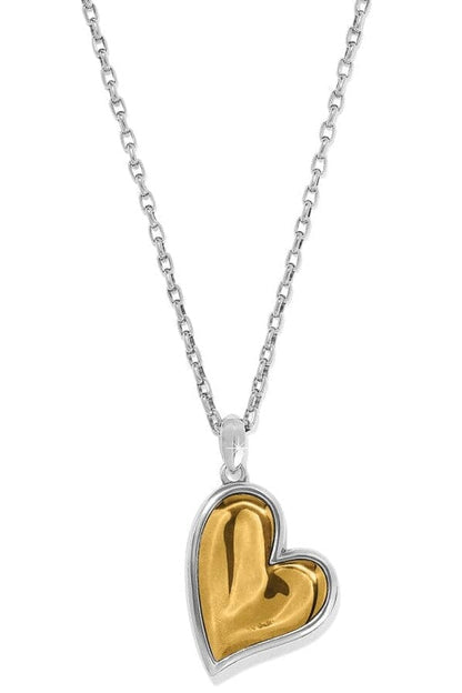 Cascade Heart Reversible Necklace BJEWELRY Brighton Collectables 