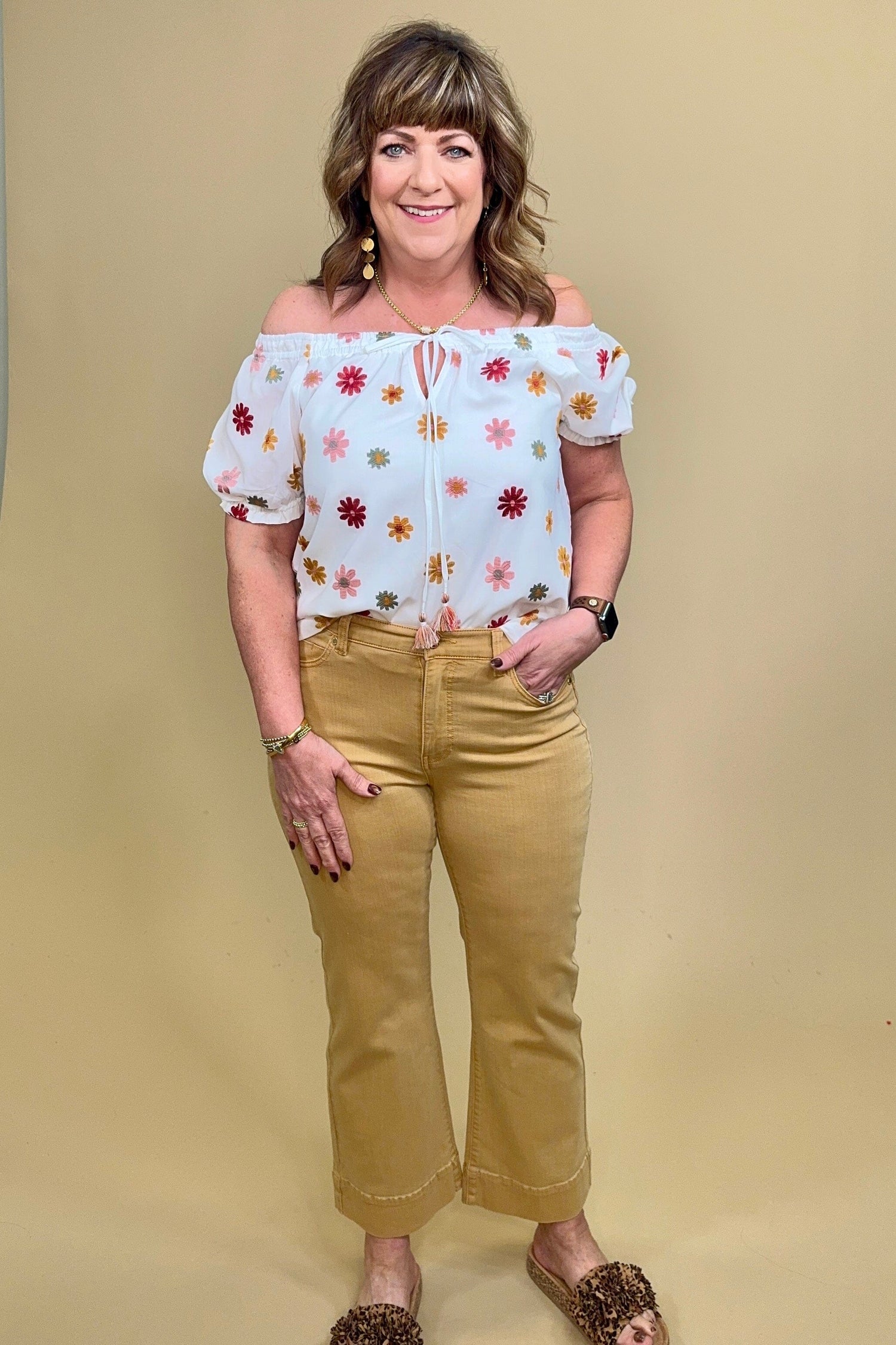 Hannah Crop Flare 25.5" Inseam BOTTOMS LIVERPOOL 