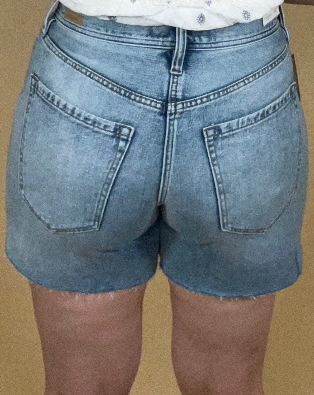 High Rise Vintage Cut-Off Shorts BOTTOMS LIVERPOOL 
