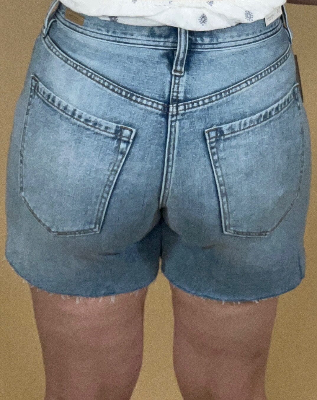 High Rise Vintage Cut-Off Shorts BOTTOMS LIVERPOOL 