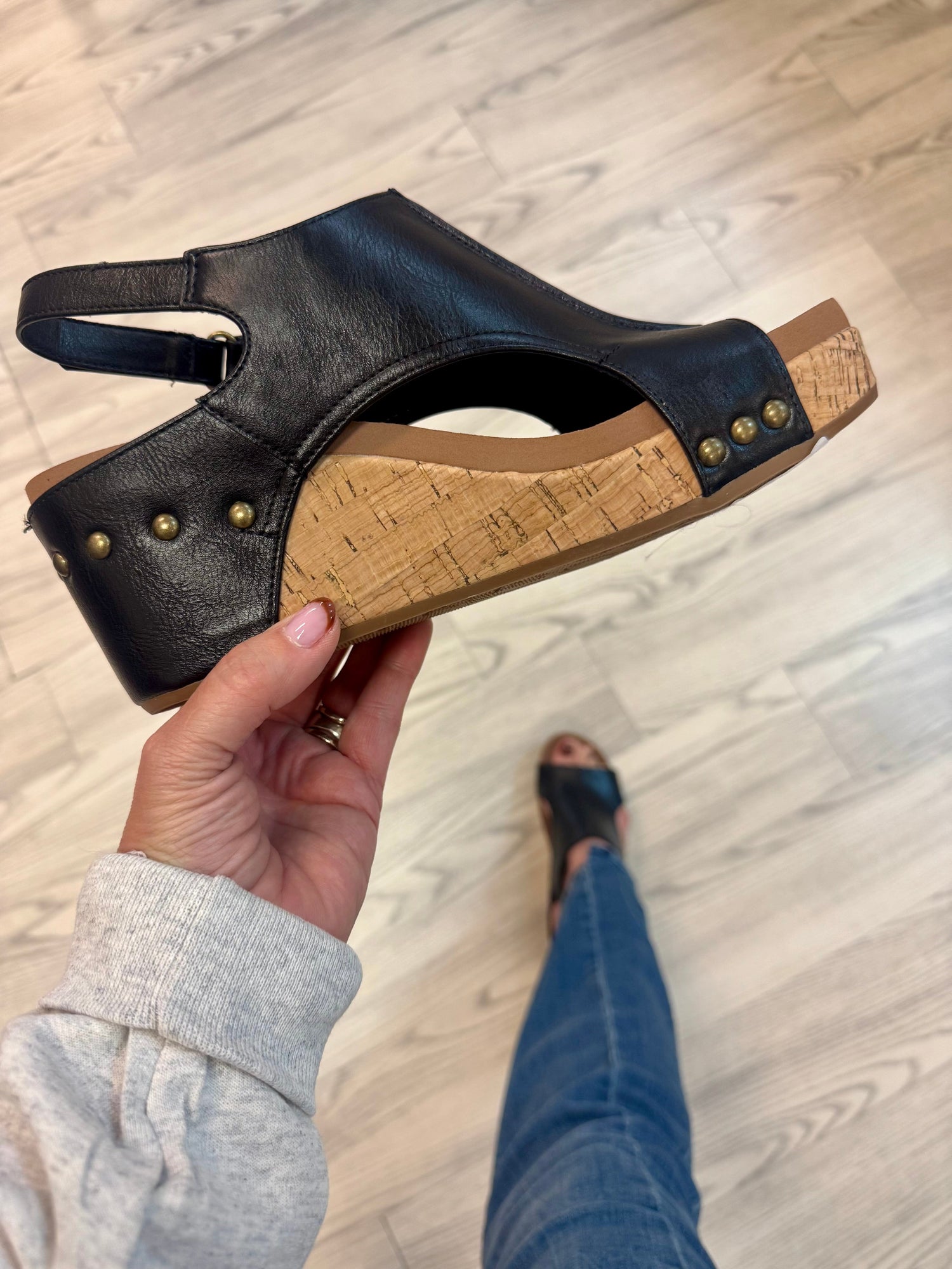 Carley Black SHOES CORKYS 
