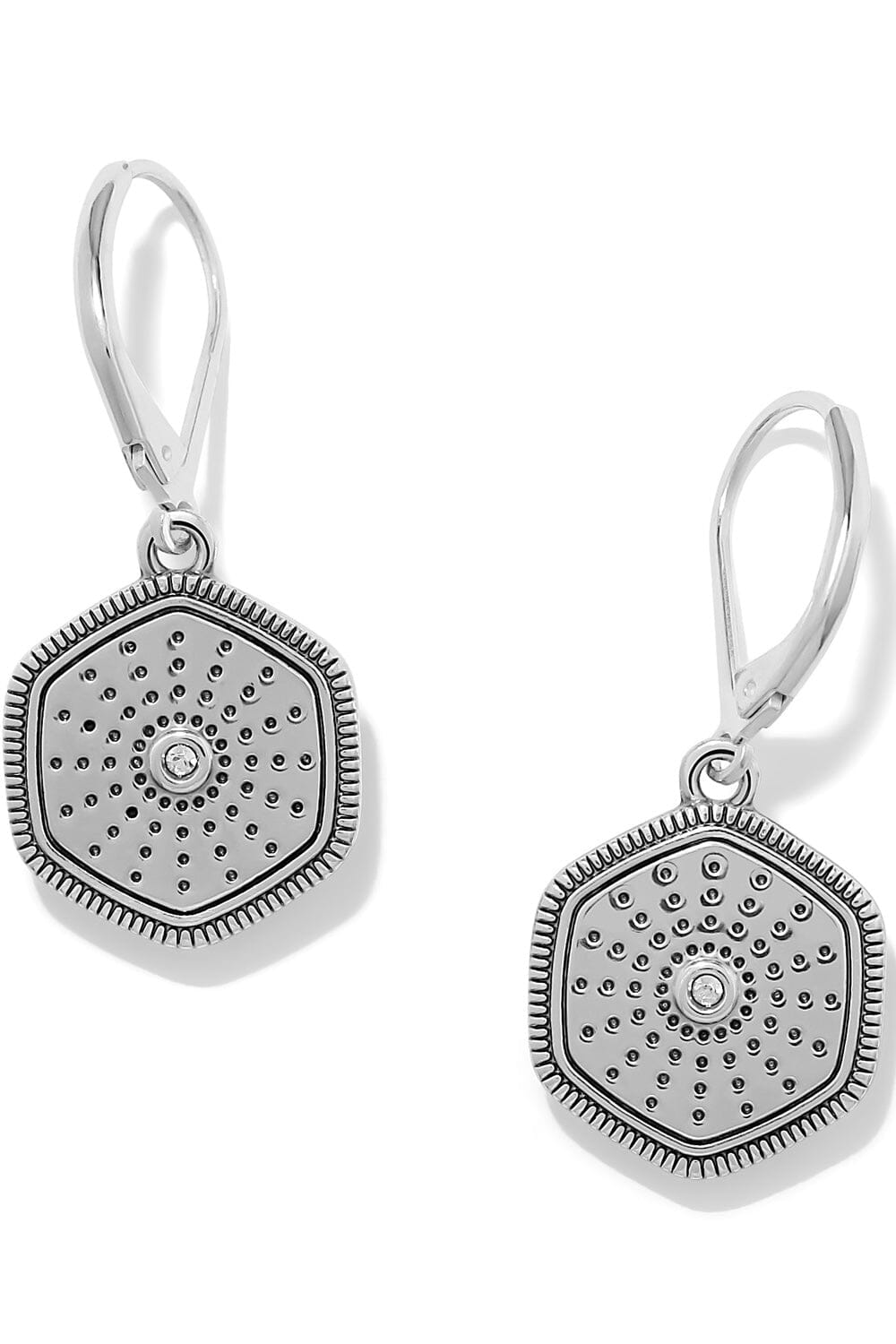 Mosaic Nova Leverback Earrings BJEWELRY Brighton Collectables 