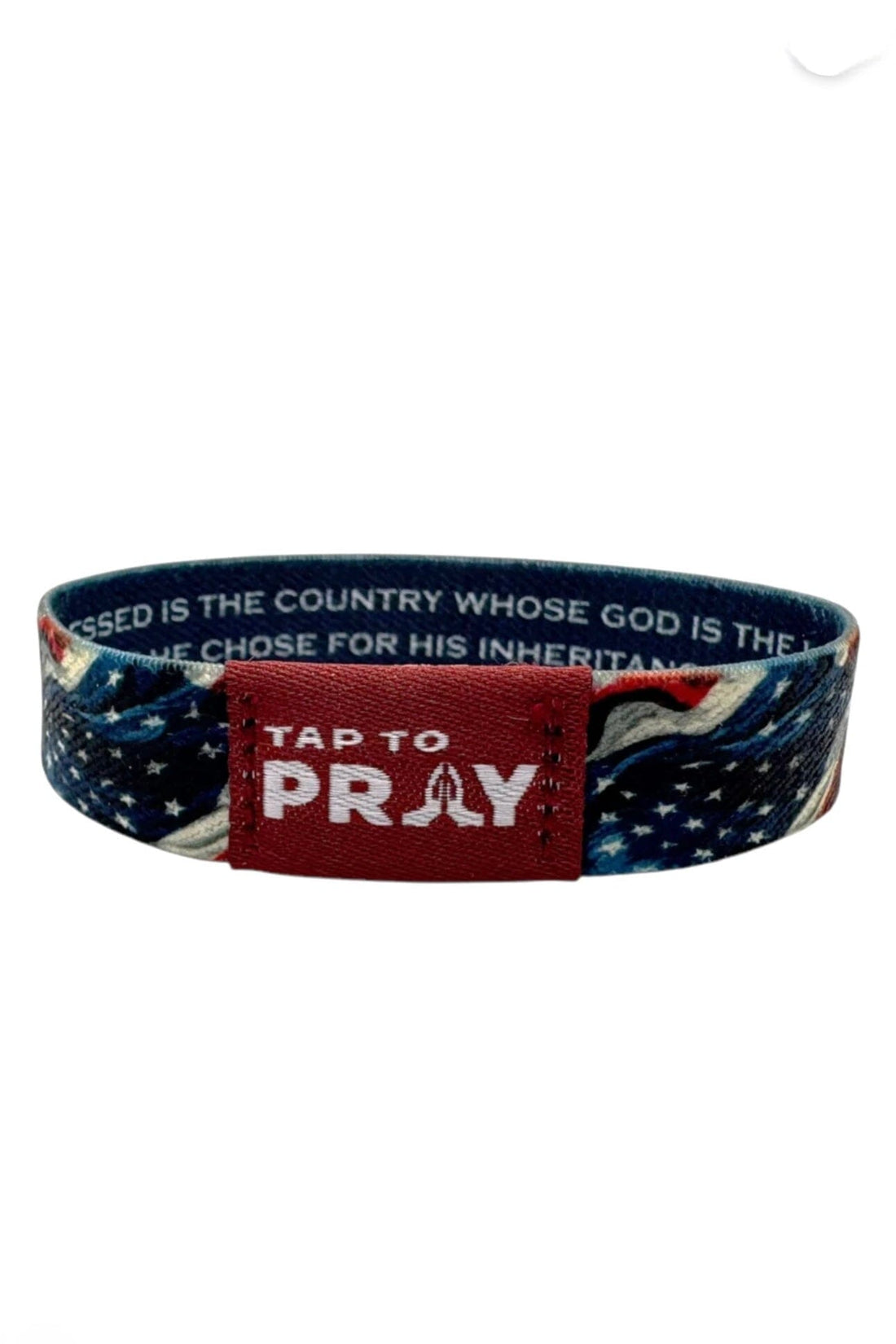 Patriot Tap To Pray Wristband GIFT/OTHER VERSIBLE 