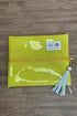 Small Makeup Junkie Yellow Glitter HANDBAGS MAKEUPJUNKIE 
