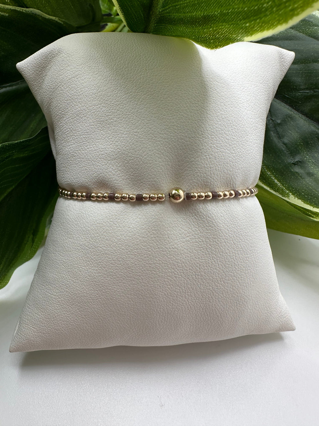 Enewton Hope Sincerity Pattern 2mm Bead Bracelet- Chocolate JEWELRY ENEWTON